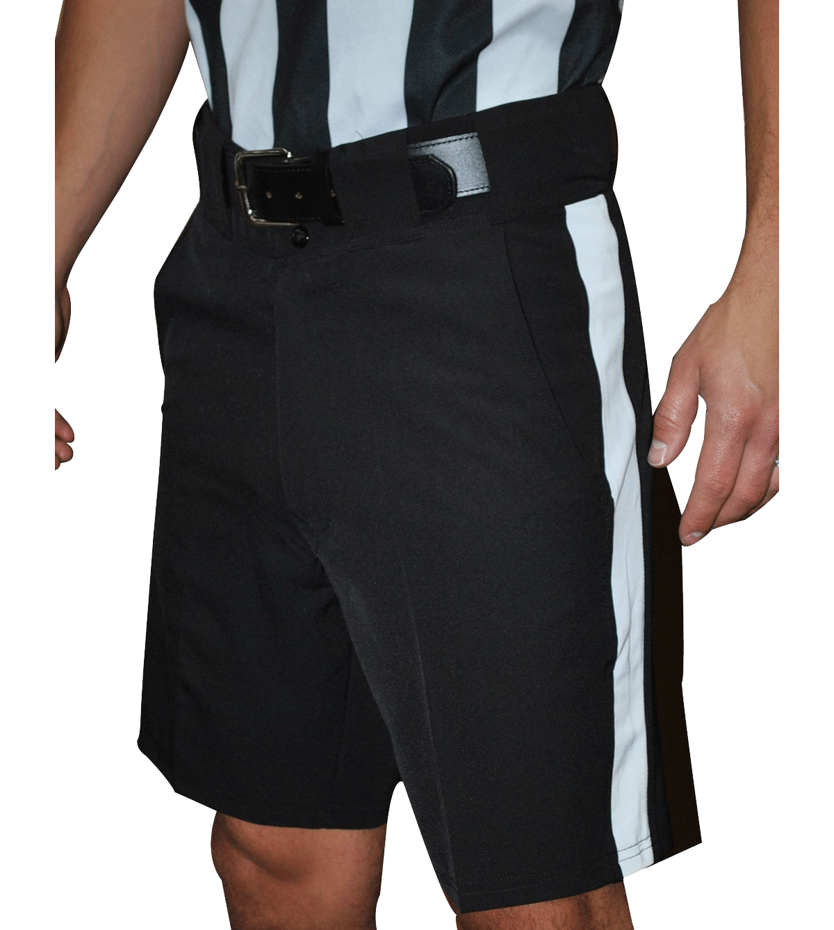 SMITTY Comfort Tech Football Short w/ White Stripe